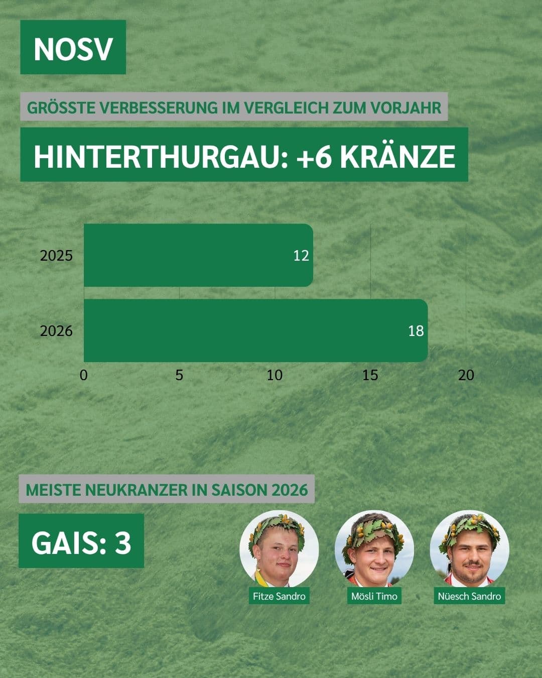 Vierteli Aufschwung NOSV