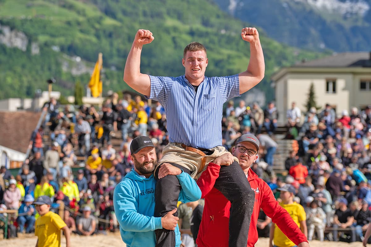 Schwyzer Sieger Lukas Bissig